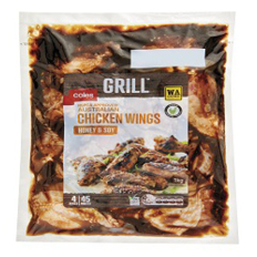 1 packet of Coles grill chicken wings honey soy flavour